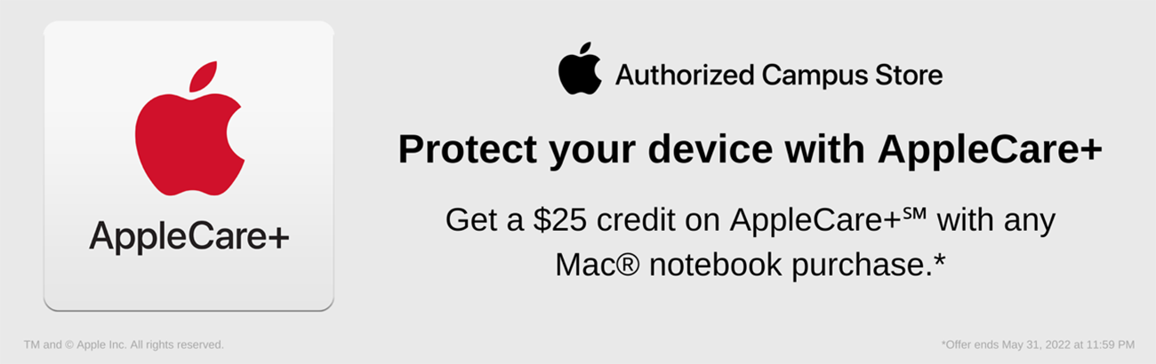 May AppleCare Offer